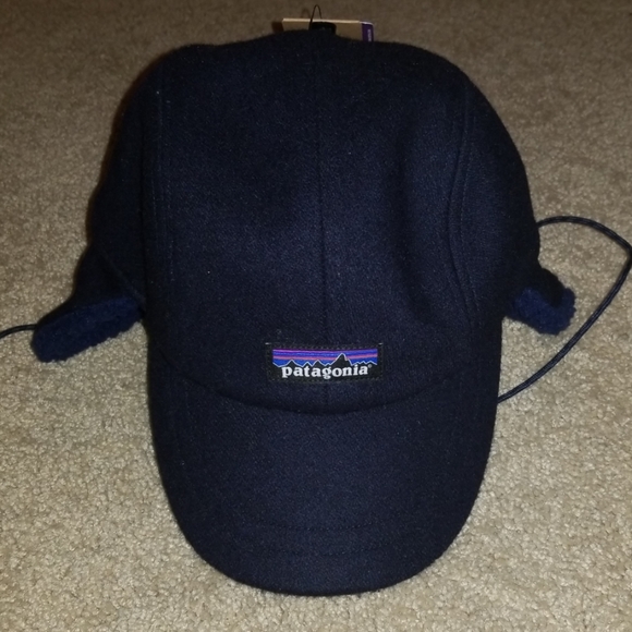 patagonia wool flap cap
